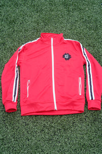 Carmine Red Tracksuit Jacket